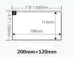 Transparent semi-hard/hard banknote protector sleeve holder PVC OPP
