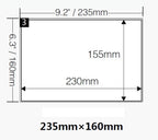 Transparent semi-hard/hard banknote protector sleeve holder PVC OPP