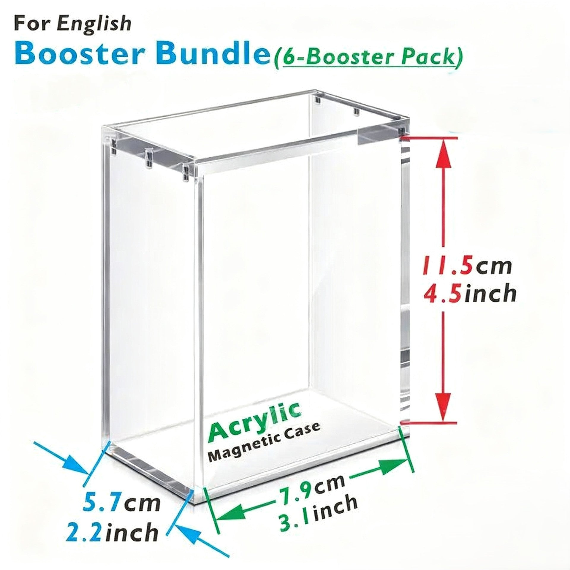 booster pack storage box Pokémon Booster Bundle Acrylic Storage box – QcollectionsH