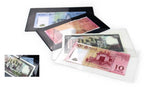 Transparent semi-hard/hard banknote protector sleeve holder PVC OPP