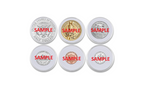 Round/Square coin capsule with adjustable foam padding