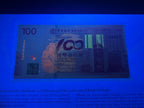 Hong Kong 100 Dollars Bank of China 100th Anniversary Commemorative banknote 2012 with folder UNC