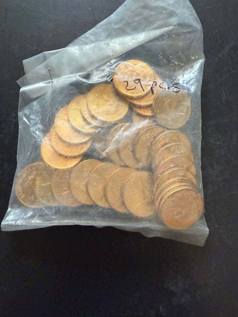 Pack of malaysia 1 Ringgit coins -2nd series(29pcs)