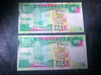 Ship 5 dollar 2 run set Au-Unc B/6 467401-467402