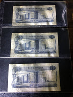 Singapore 1 dollar Orchid HSS with seal EF (5pcs break run)