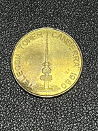 TELECOM TOWER CANBERRA 1980 Medallion token